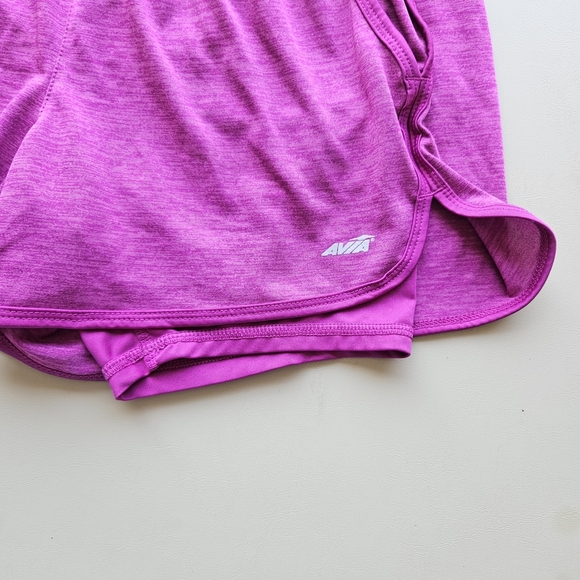 Avia Women's Vibrant Purple Athletic Shorts Small - Picture 3 of 4